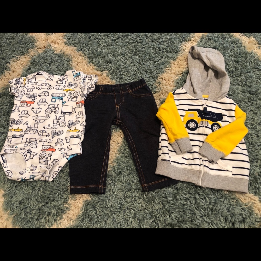 Carters 3 pc Dump Truck Set 9 month